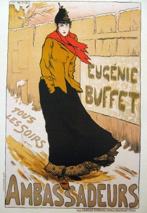 Eugenie Buffet Ambassadeurs Poster